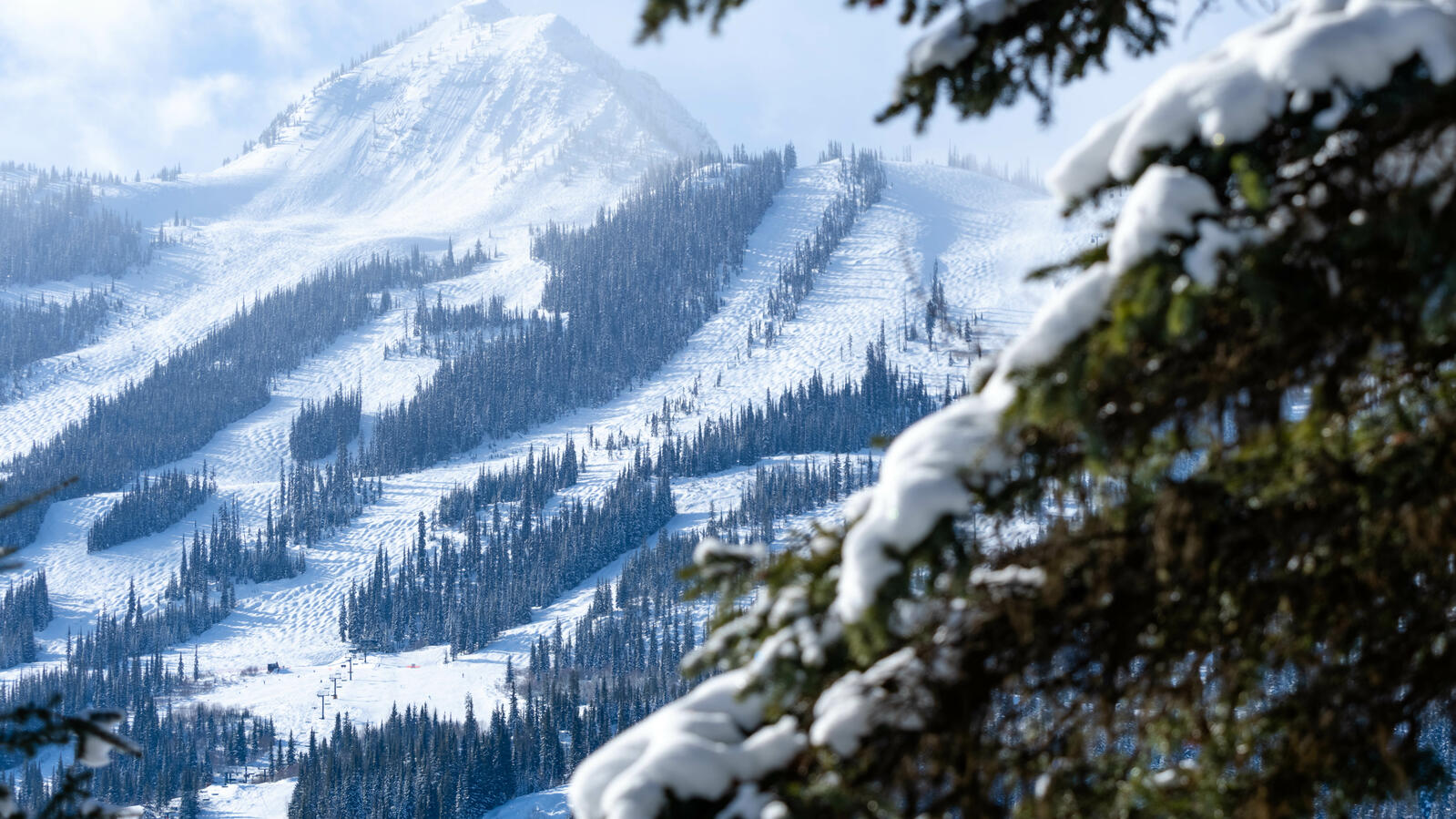 Kicking Horse Mountain Resort, Winter